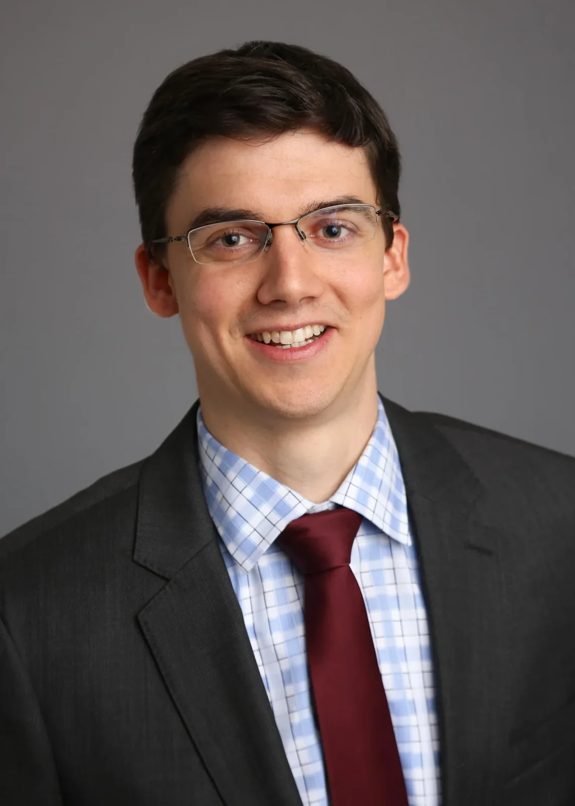 Portrait of Dr. Tobias Straube, VQ Biomedical cofounder and chief medical officer